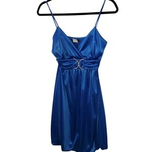 Taboo Cocktail Party dress blue sizw Medium